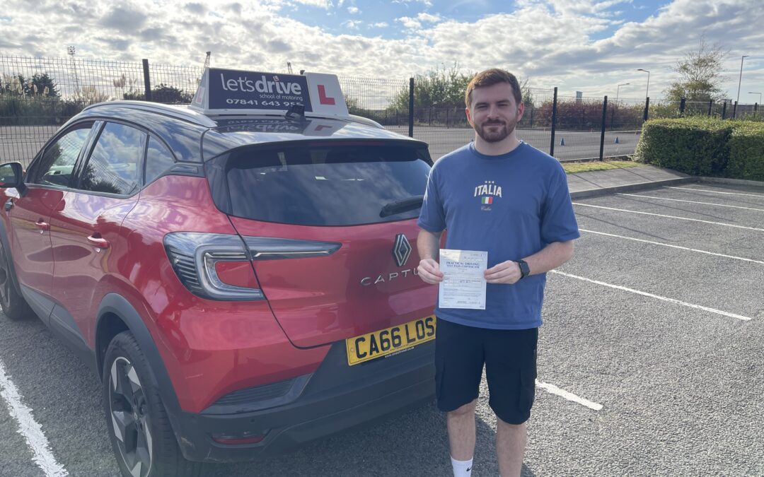 Latest Pass with Let’s Drive Wales – Sam Carpenter