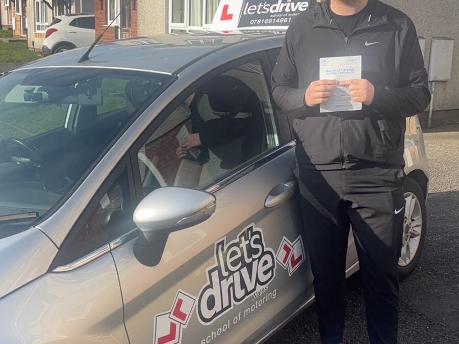 Latest Pass with Let’s Drive Wales – Corey