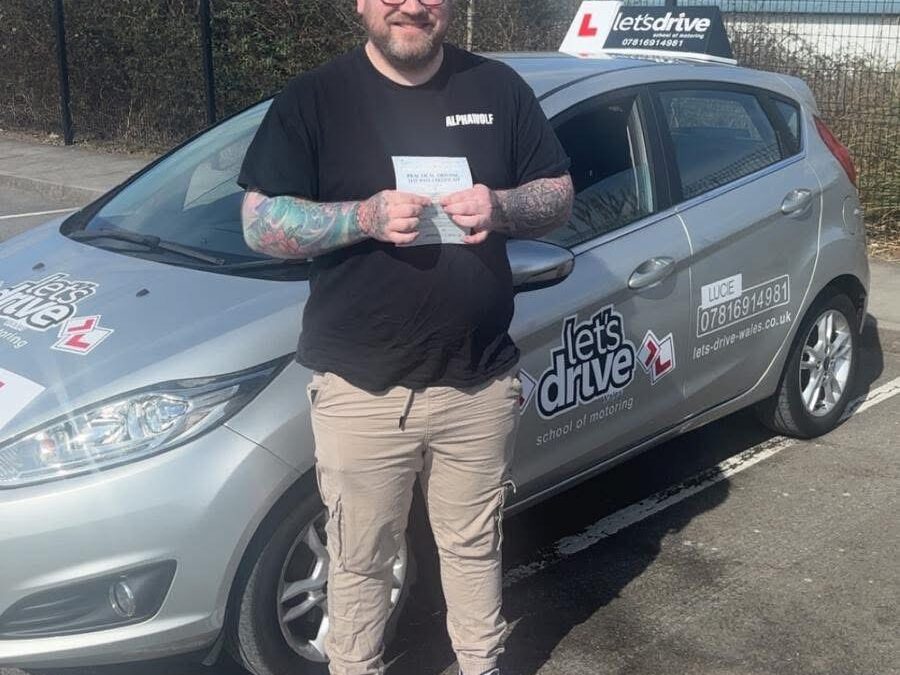 Latest Pass with Let’s Drive Wales – Matthew