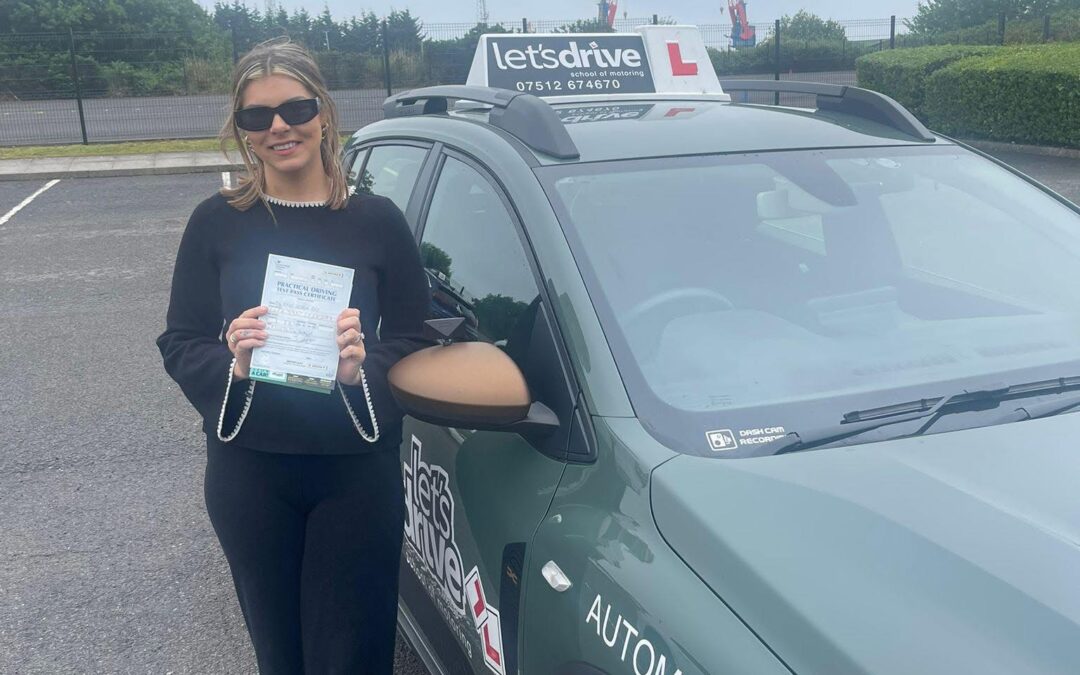 Latest Pass with Let’s Drive Wales – Emily