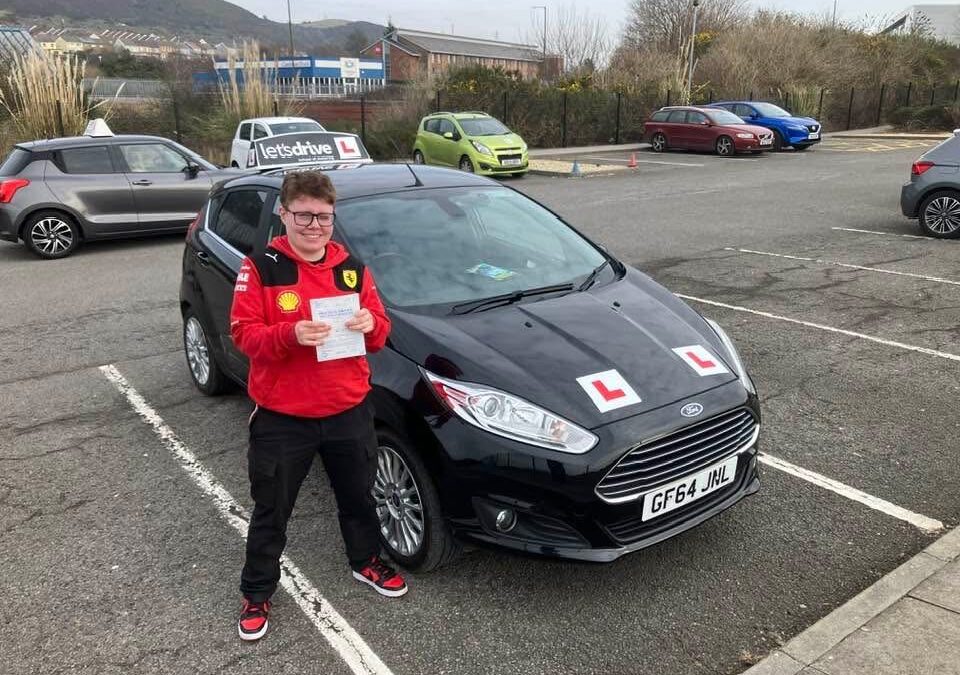 Latest Pass with Let’s Drive Wales – George
