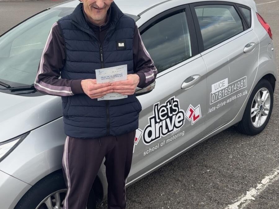Latest Pass with Let’s Drive Wales – Alex