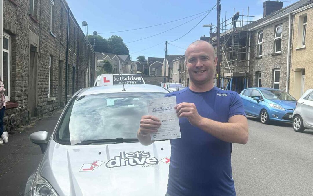 Latest pass with Let’s Drive Wales – Craig