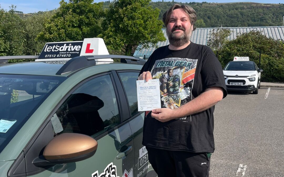 Latest Pass with Let’s Drive Wales – David