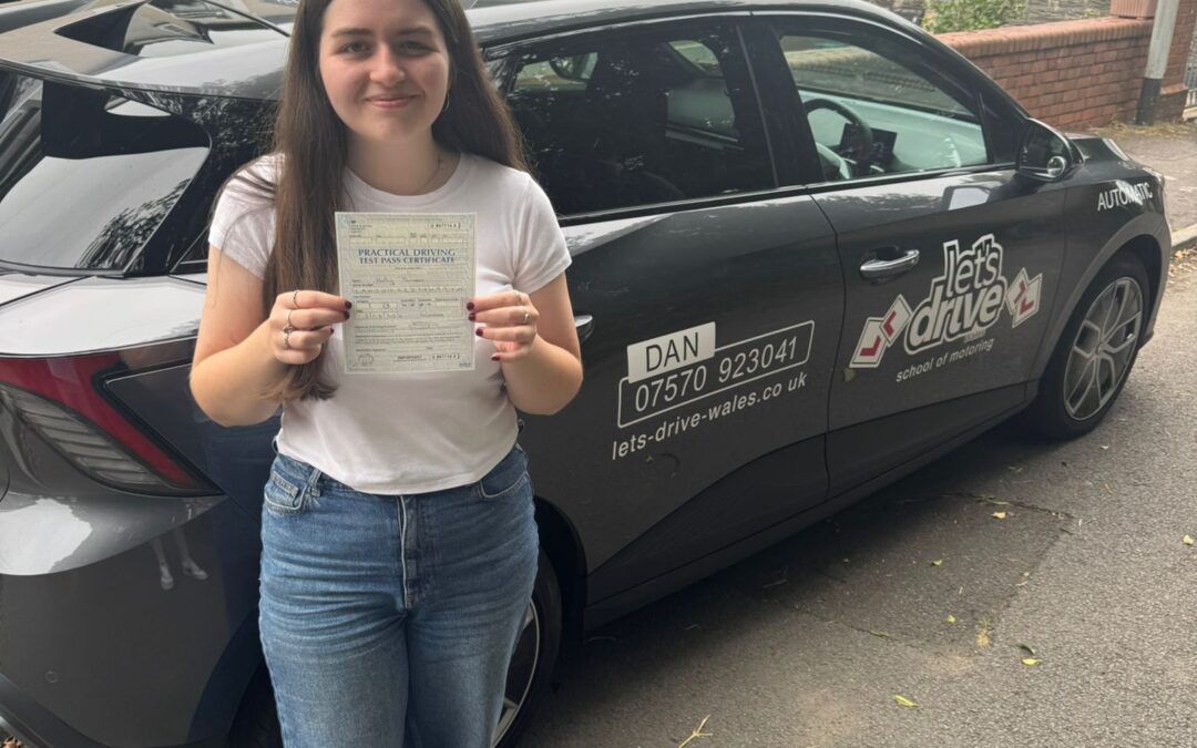 Latest Pass with Let’s Drive Wales – Holly