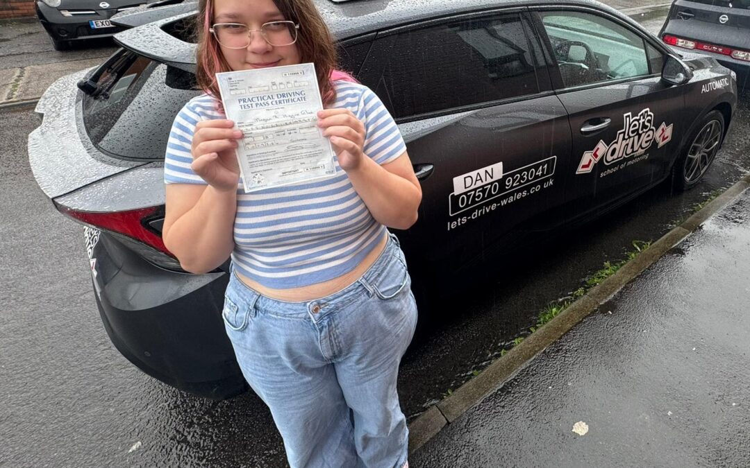 Latest Pass with Let’s Drive Wales – Megan