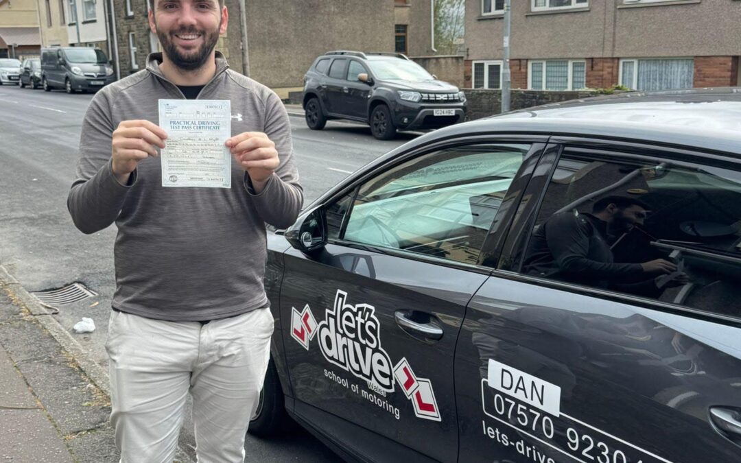 Latest Pass with Let’s Drive Wales – Jonathan Wyatt