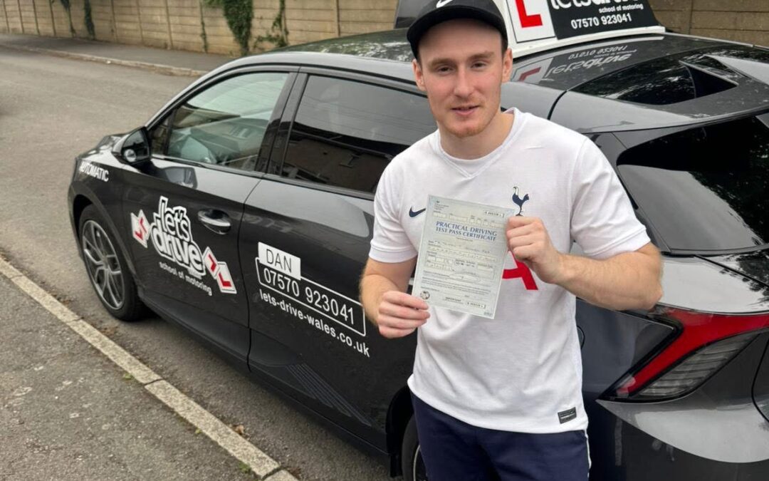 Latest Pass with Let’s Drive Wales – Tristan Rea