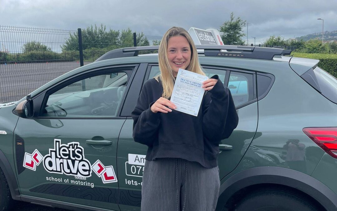 Latest Pass with Let’s Drive Wales – Ellie