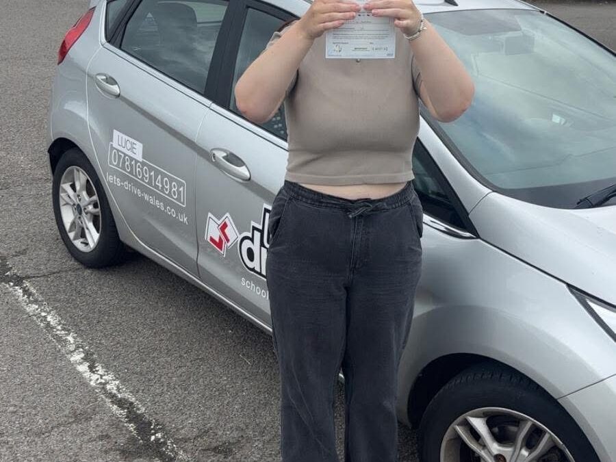 Latest Pass with Let’s Drive Wales – Kayleigh