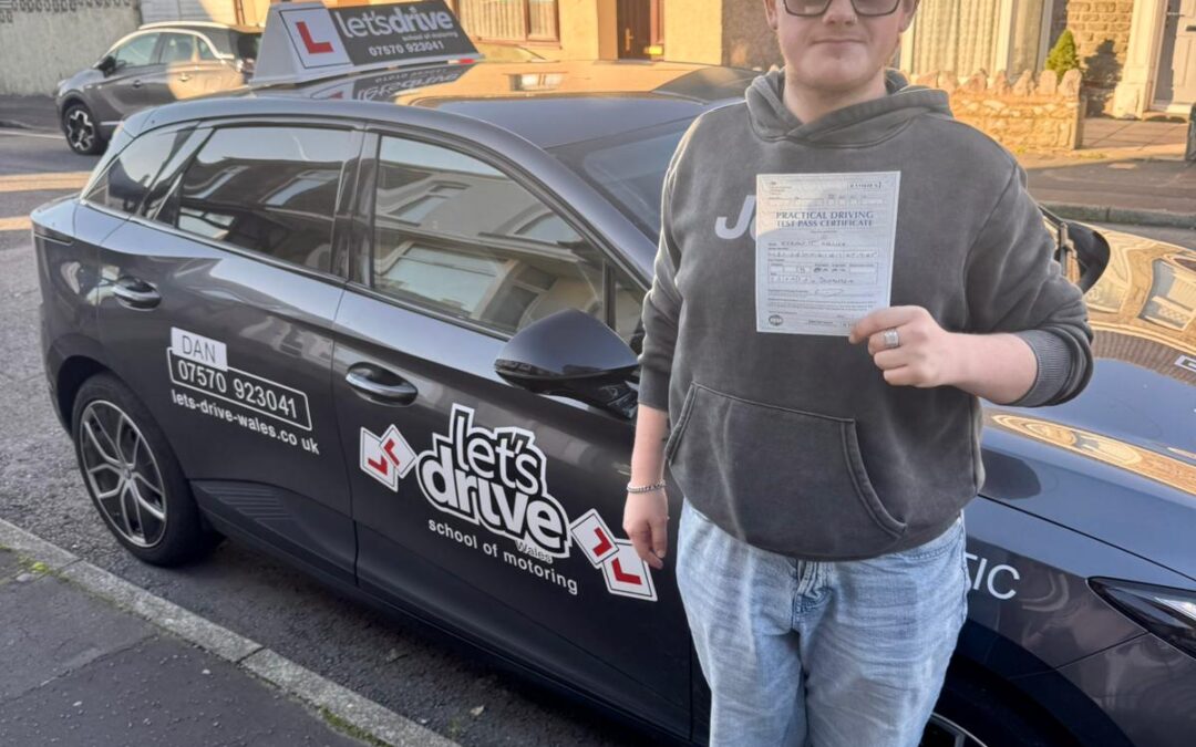 Latest Pass with Let’s Drive Wales – Kyran