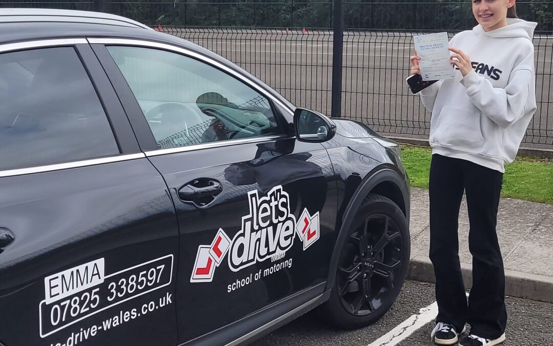Latest pass with Let’s Drive Wales – Lydia