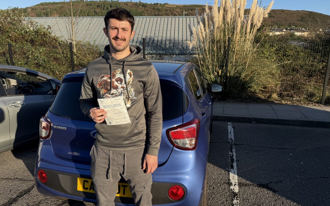 Latest Pass with Let’s Drive Wales – Cai Hancock