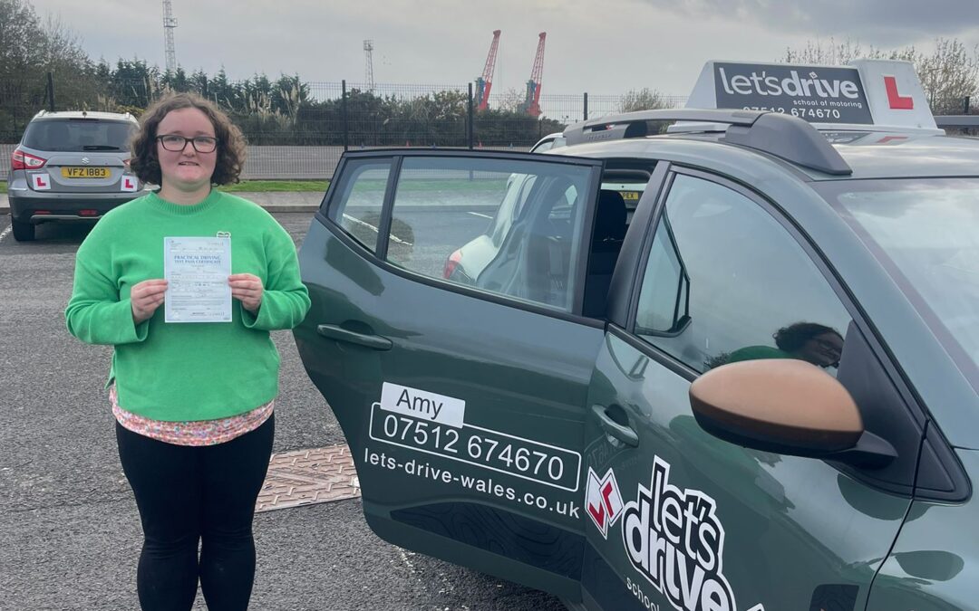 Latest Pass with Let’s Drive Wales – Courtney Morgan