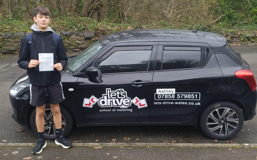 Latest Pass with Let’s Drive Wales – Patrick