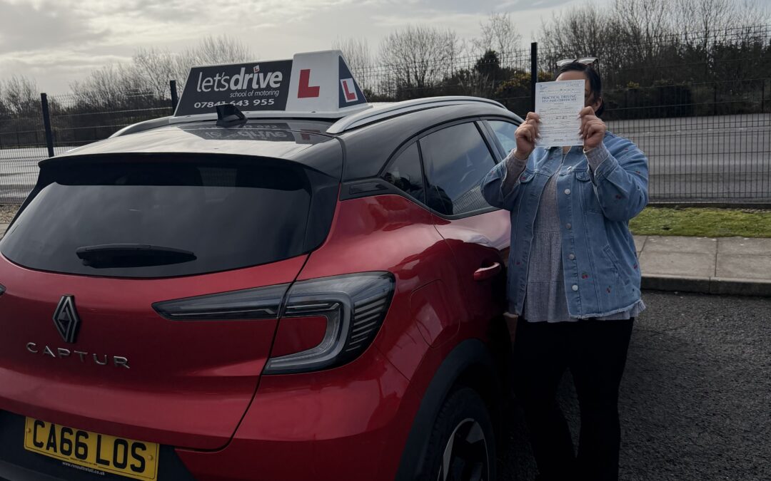 Latest Pass with Let’s Drive Wales – Carmela Evans