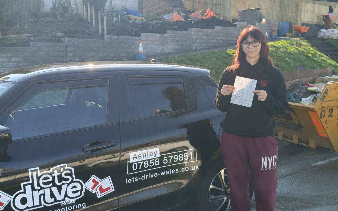 Latest Pass with Let’s Drive Wales – Julia