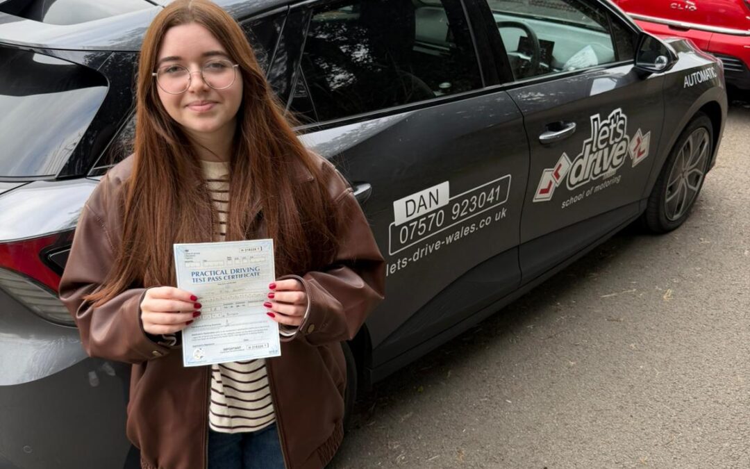 Latest Pass with Let’s Drive Wales – Ruby Sansom