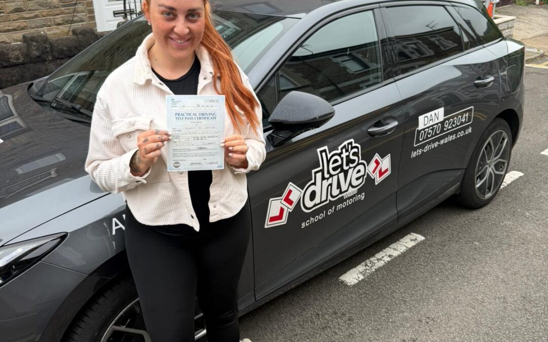 Latest Pass with Let’s Drive Wales – Kirsty Doyle