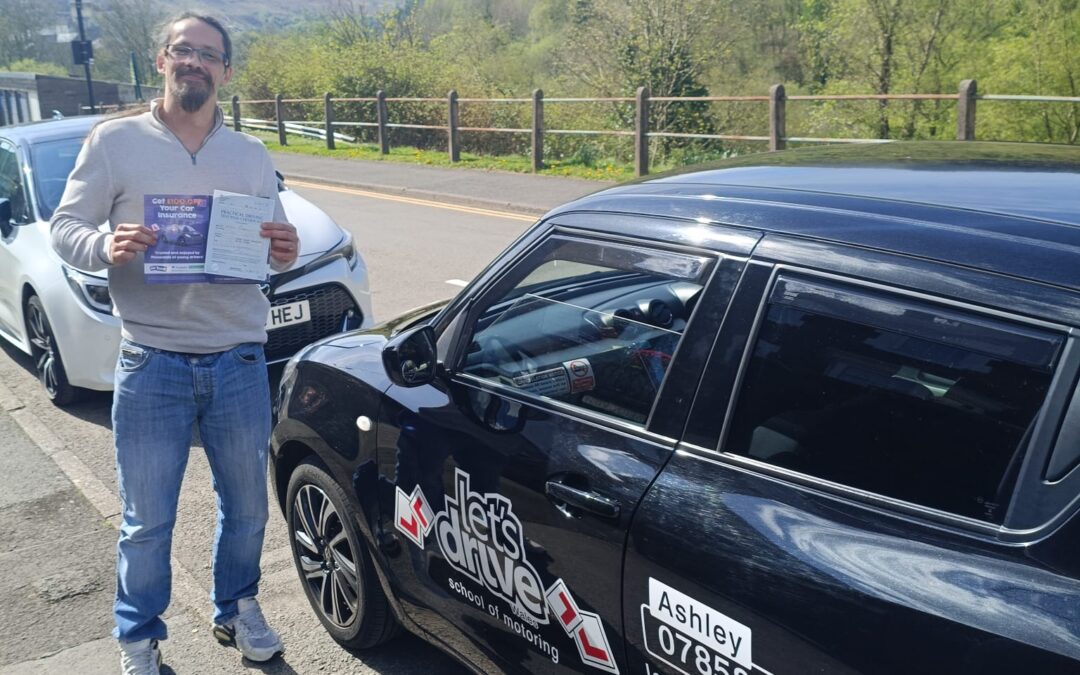Latest Pass with Let’s Drive Wales – Anthony