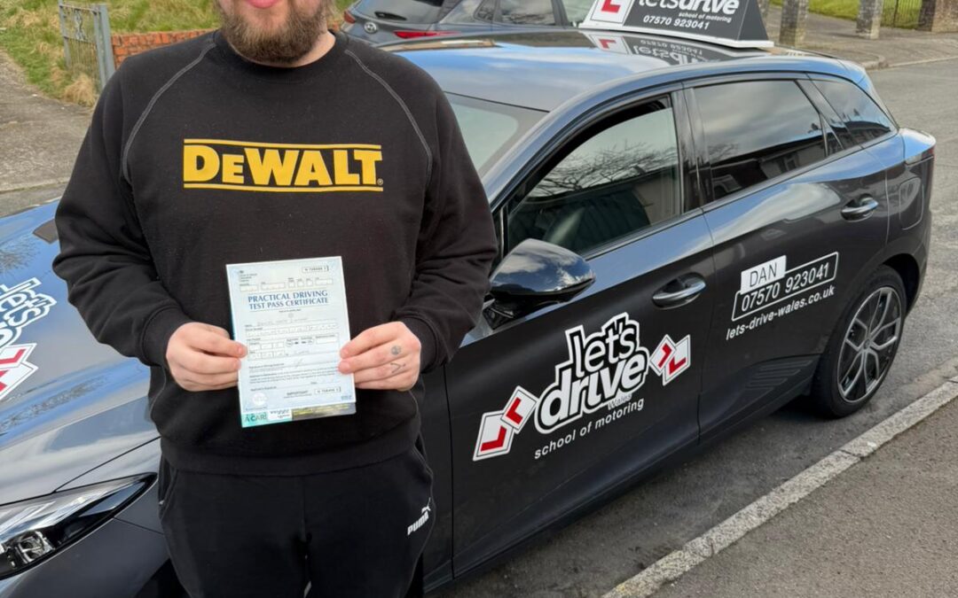 Latest Pass with Let’s Drive Wales – Dan Simmons