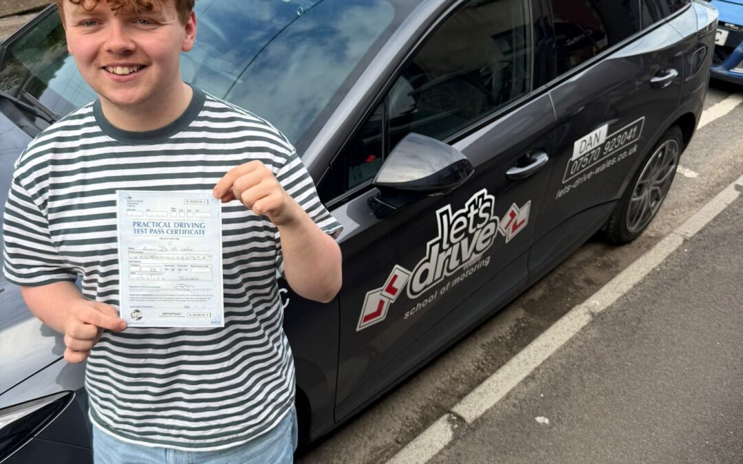 Latest Pass with Let’s Drive Wales – Ewan Leslie