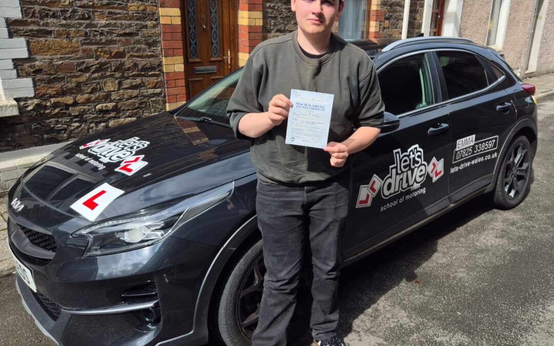 Latest Pass with Let’s Drive Wales – Sam