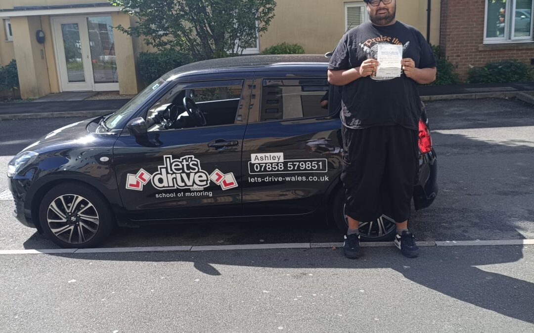 Latest Pass with Let’s Drive Wales – Azeem Faisal