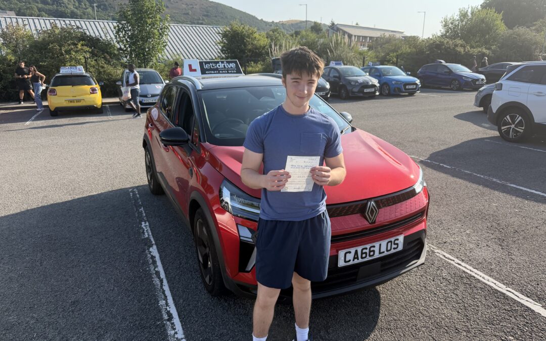 Latest Pass with Let’s Drive Wales – Felix Guite