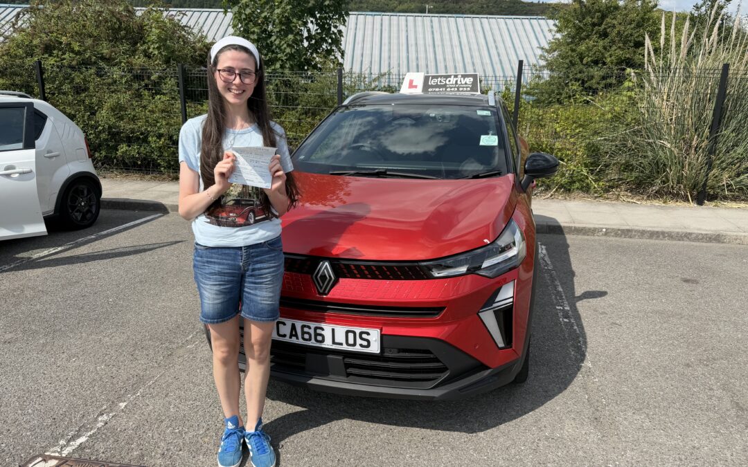 Latest Pass with Let’s Drive Wales – Mila Collins