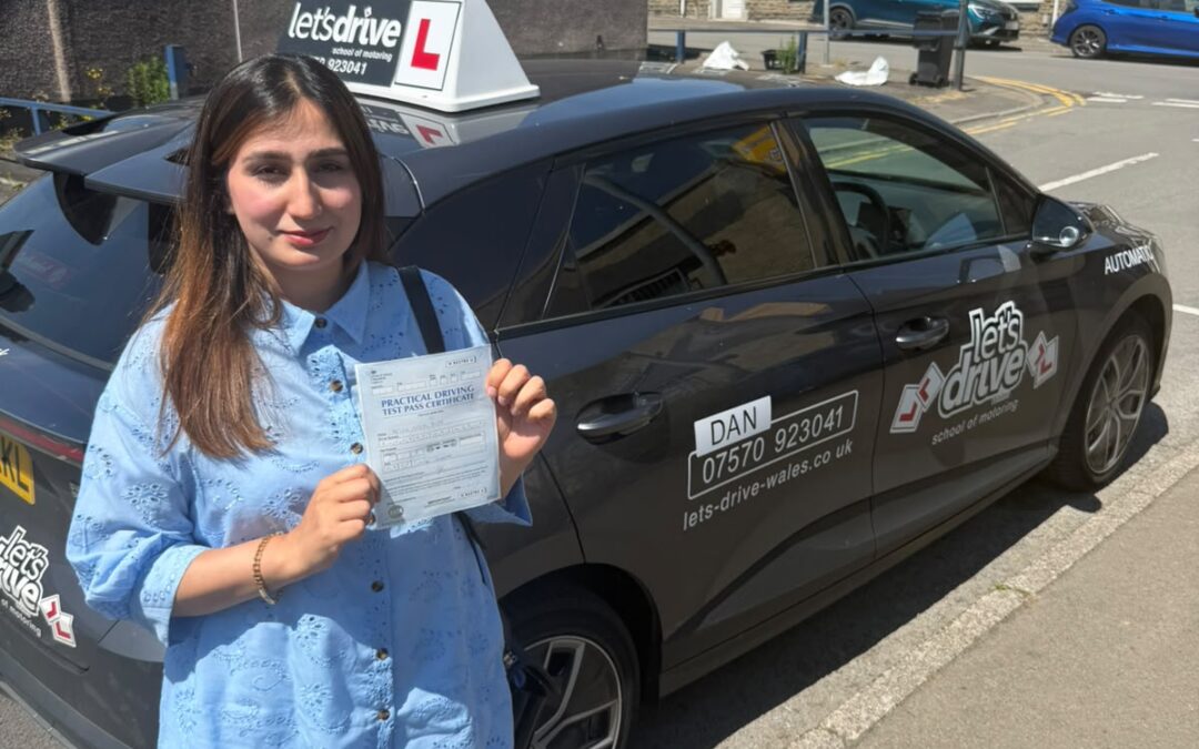Latest Pass with Let’s Drive Wales – Afifa Afzal Butt