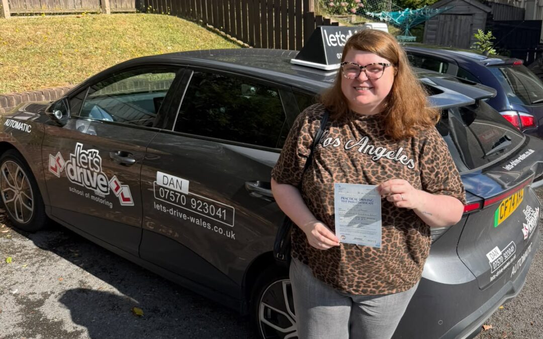 Latest Pass with Let’s Drive Wales – Erin Williams