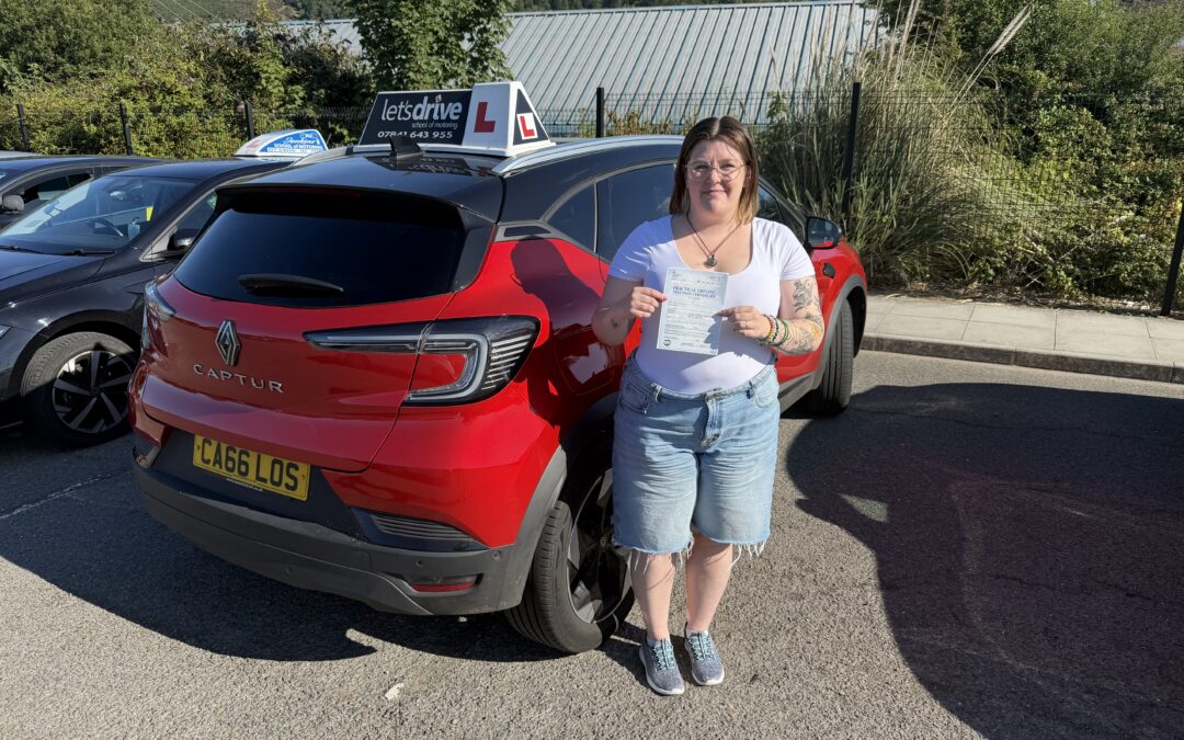 Latest Pass with Let’s Drive Wales – Gemma King